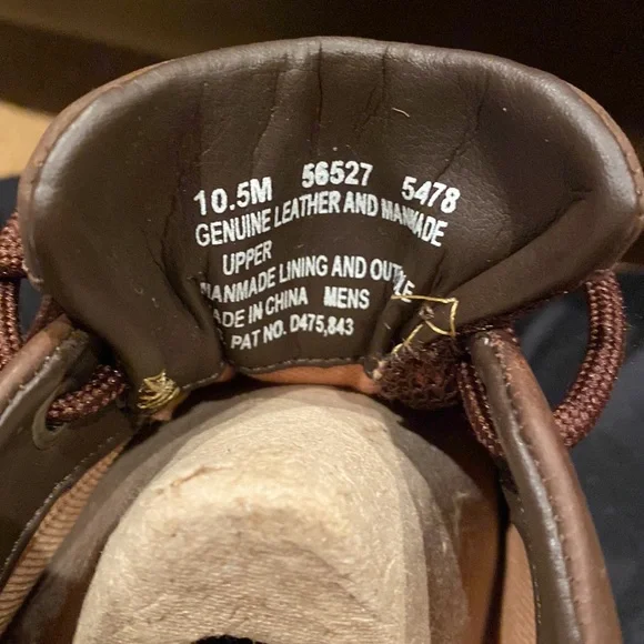 Timberland Men’s “Martlar” Oxford Leather Shoe Sz. 10.5 NIB - Picture 9 of 14